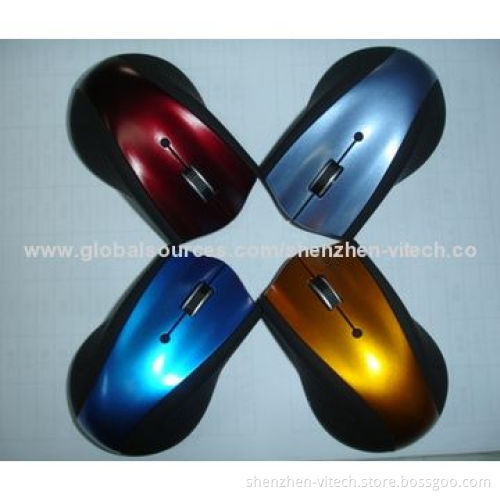 3D Optical Mice with 1,000dpi Optical Sensor, Suitable for Left and Right Hands, Easy to Use